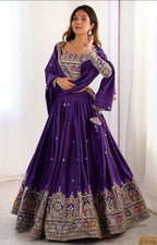 Sequin Glow Chinnon Lehenga 👗