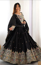 Sequin Glow Chinnon Lehenga 👗