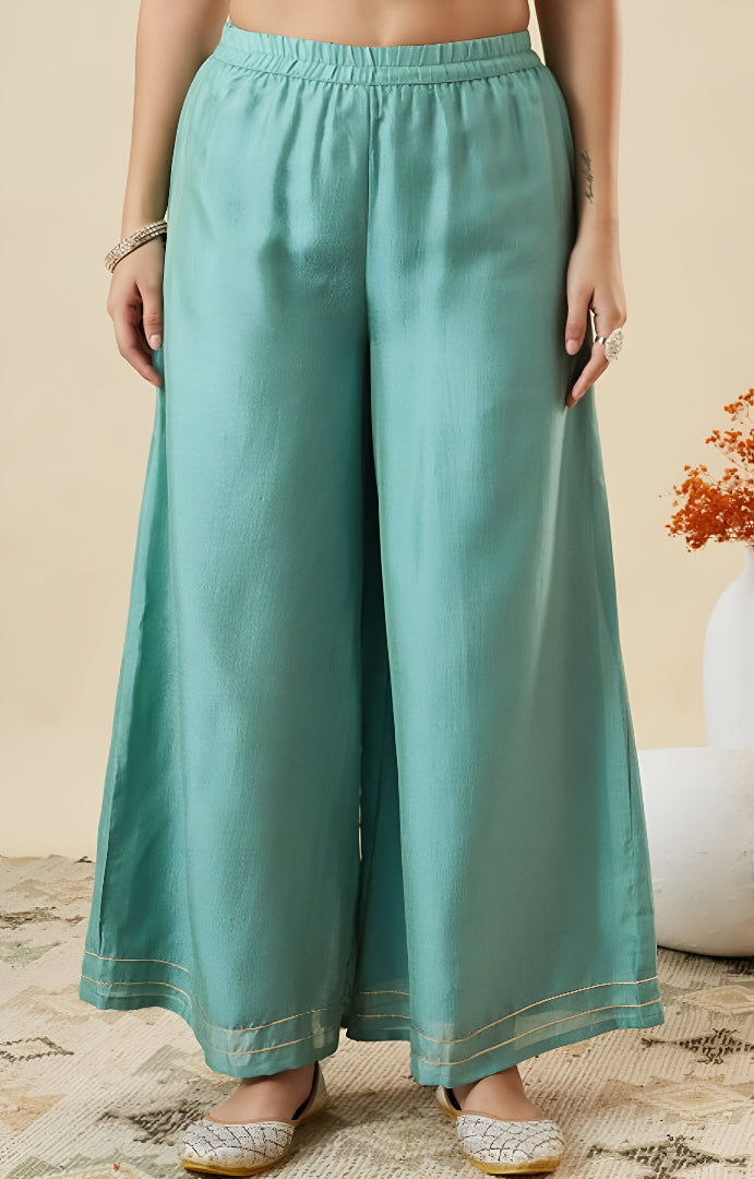 Ethnic Flair Palazzo Ensemble 🌸