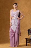 Superhit Ready-to-Wear Embroidered Saree