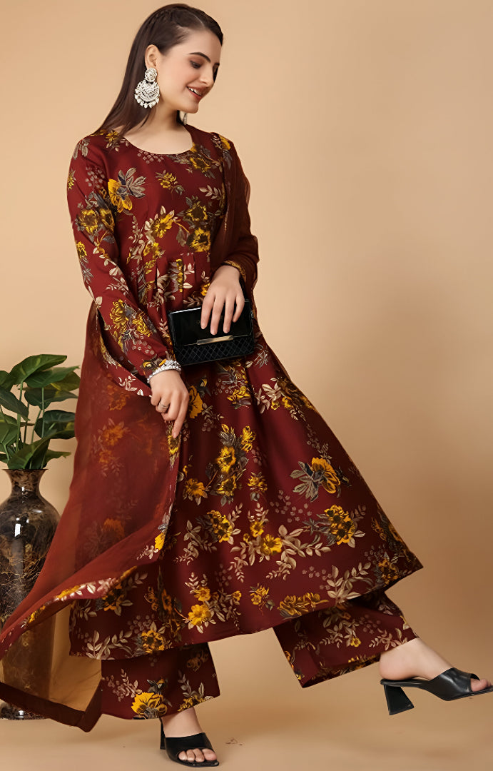 New Letest Pretty Floral Designer Woman maxis