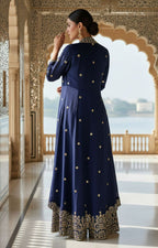 Newly Launched Premium INDOWESTERN PLAZO CHOLI SET