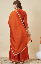 Ethnic Flair Palazzo Ensemble 🌸