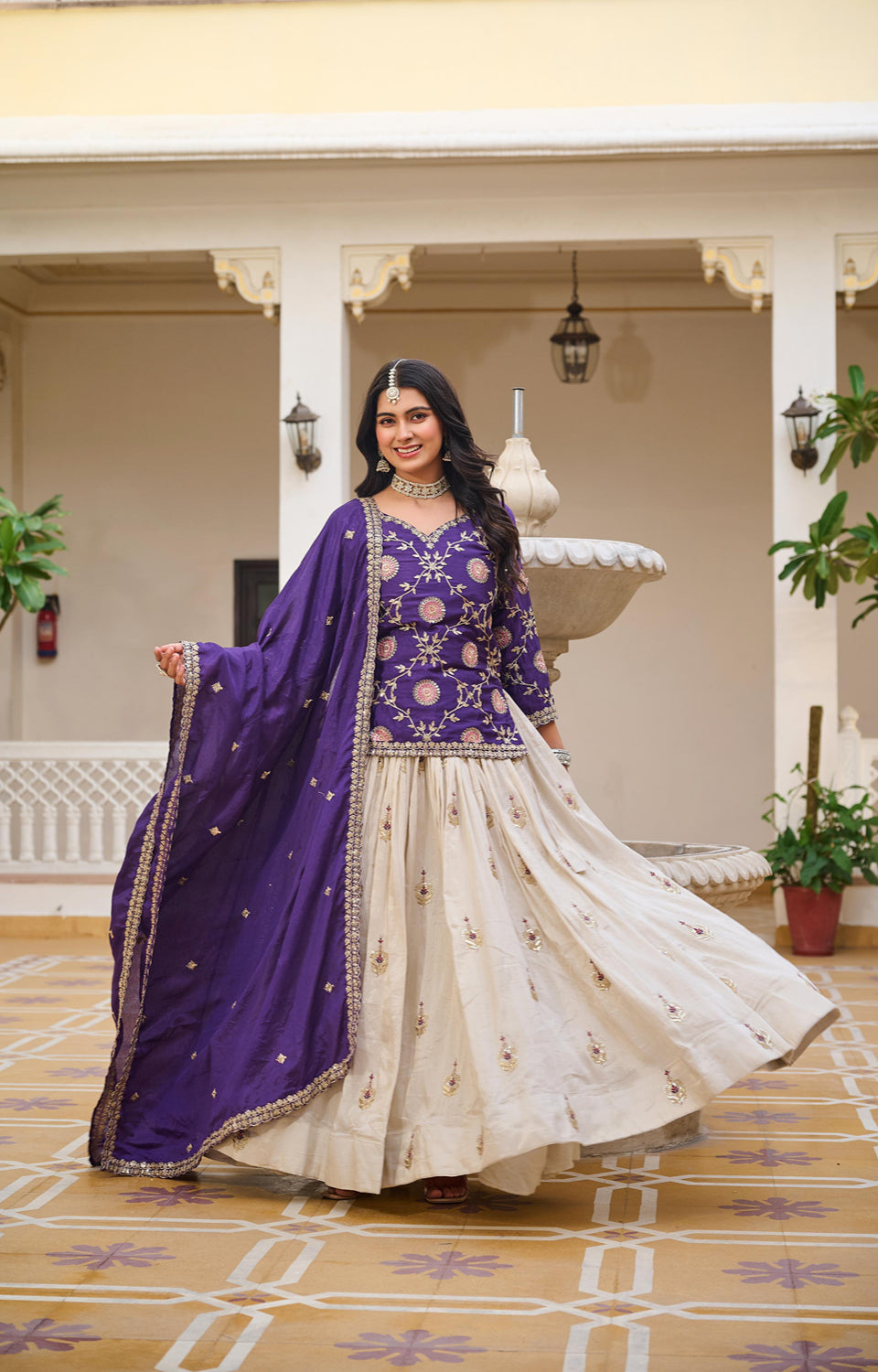 Heavy Embroidery Festival Lehenga Choli👗💌*