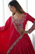 Sequin Glow Chinnon Lehenga 👗