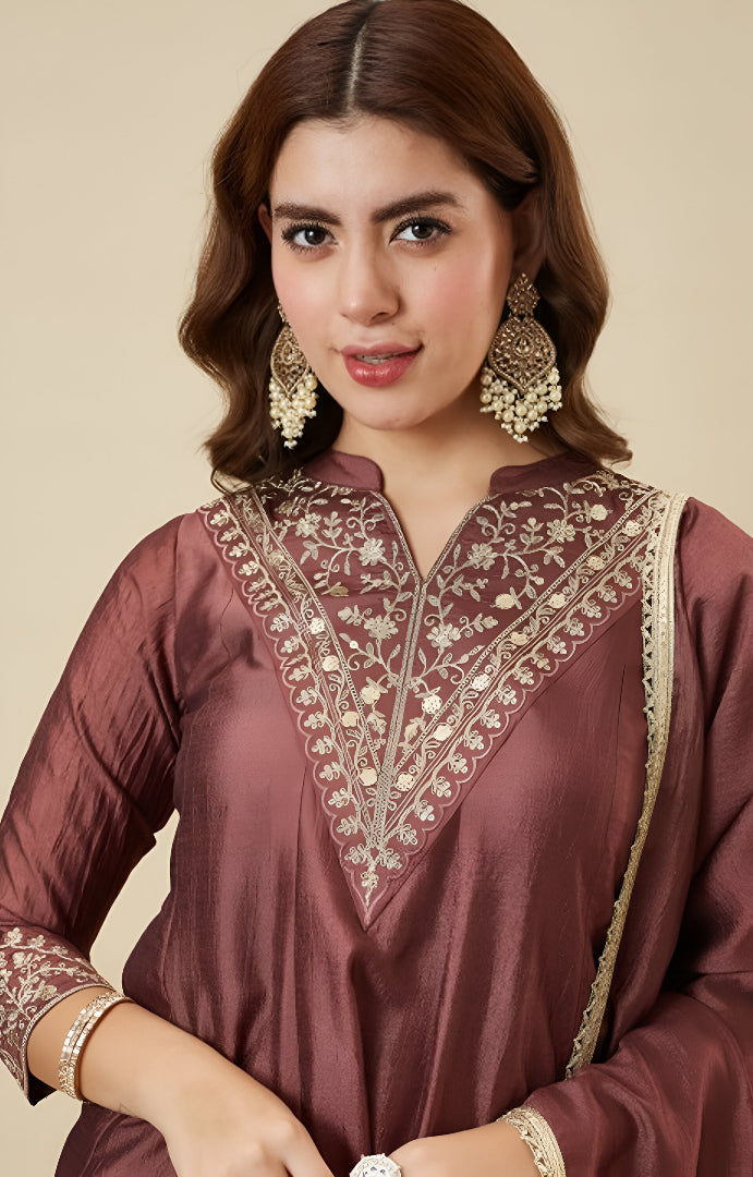 Ethnic Flair Palazzo Ensemble 🌸