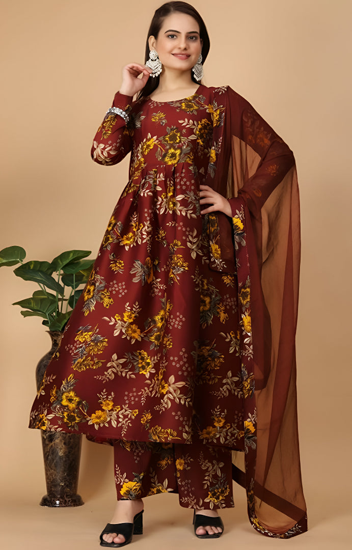 New Letest Pretty Floral Designer Woman maxis