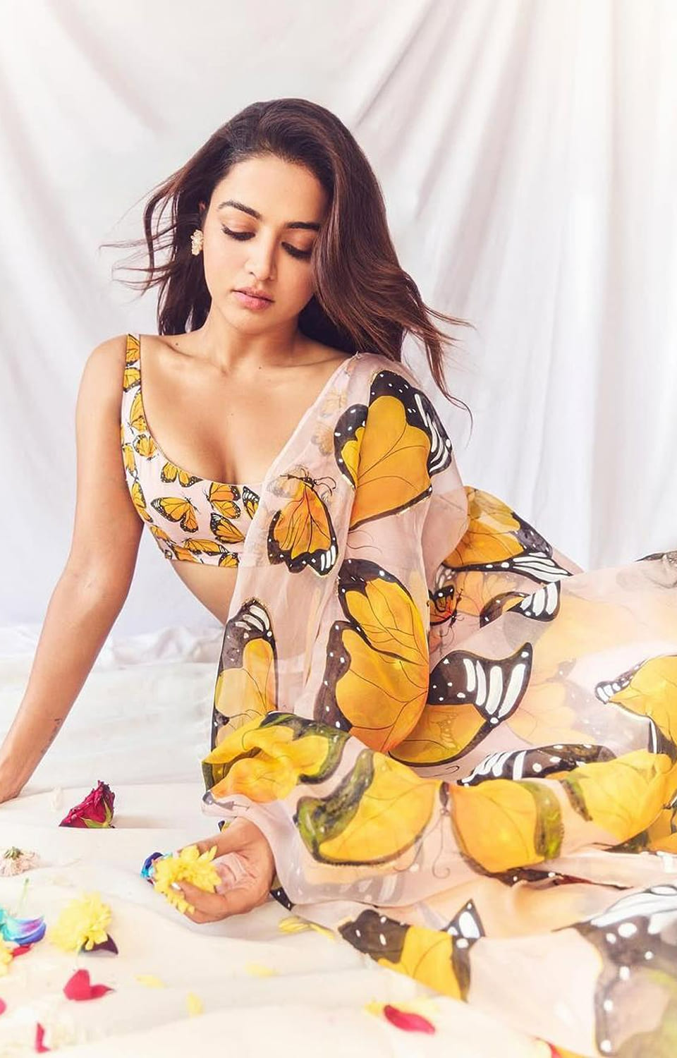 Pure Organza Silk Digital Print Lehenga Choli