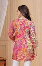 Pink Keri Short Kurta