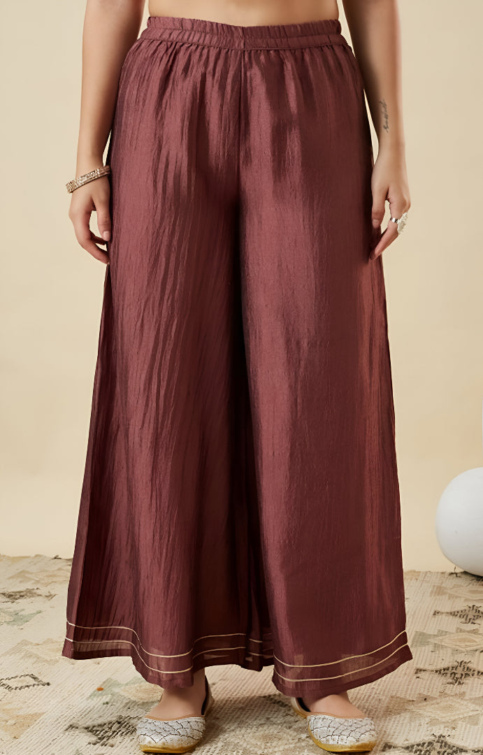 Ethnic Flair Palazzo Ensemble 🌸