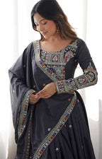 Sequin Glow Chinnon Lehenga 👗