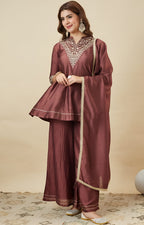 Ethnic Flair Palazzo Ensemble 🌸