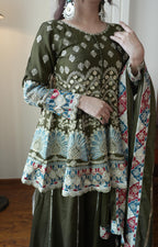 REAL MODLING OF TOP PLAZZO PAIR FROM LOOMEERA❤️