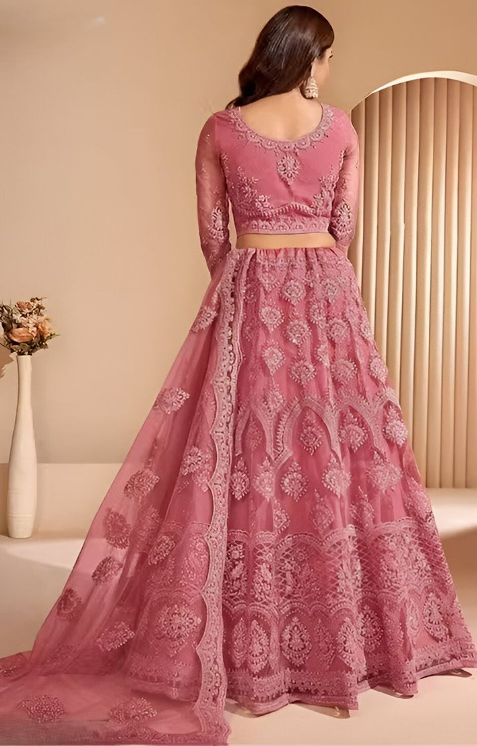 Thread Luxe Semi-Stitched Lehenga Set ✨